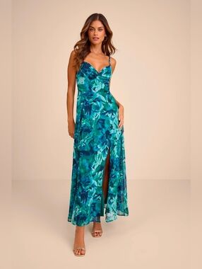 Lulus | Dresses | Heavenly Hues Red Maxi Dress | Poshmark